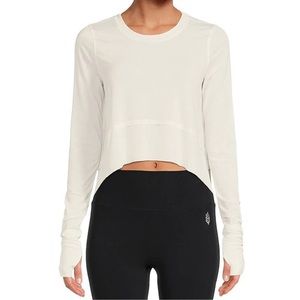 NWT Free People Breezy Tempo Long Sleeve Top